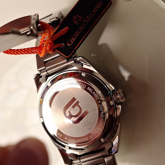 NWT Gent's Stainless Steel Giorgio Milano Watch - Picture 6 of 8
